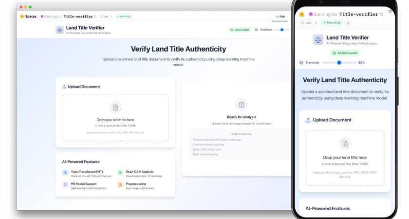LegalLand AI – RAG & Computer Vision System